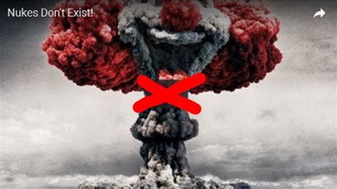 are nuclear weapons fake
